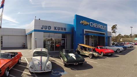 Jud kuhn - Feb 1, 2024 · 336. (RALEIGH, N.C.) — NEWS: In a buy-sell by the dealer group, Beach Automotive has purchased the dealership formally known as Jud Kuhn Chevrolet. The dealership was renamed to Beach Chevrolet on finalizing the purchase, January 24, 2024. Jud Kuhn Chevrolet has been a one-stop shop for Chevrolet owners in the Little River market for multiple ... 